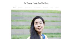 Desktop Screenshot of hayoungjung.com